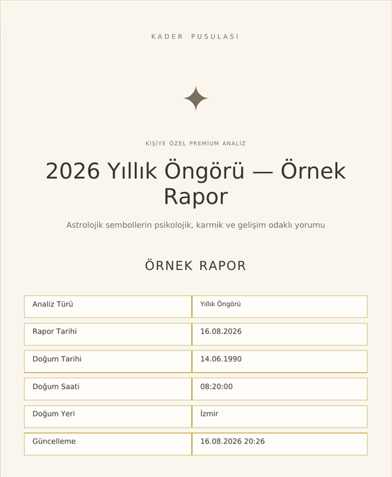 Örnek rapor kapağı (anonim)